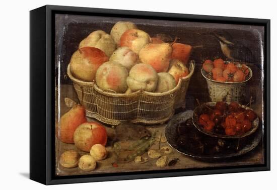 Still Life with Fruit, Late 16th-Early 17th Century-Georg Flegel-Framed Stretched Canvas