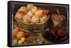 Still Life with Fruit, Late 16th-Early 17th Century-Georg Flegel-Framed Stretched Canvas