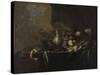 Still Life with Fruit, Michiel Simons (II)-Michiel Simons II-Stretched Canvas