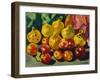 Still Life with Fruit; Nature Morte Aux Fruits, (Oil on Canvas)-Louis Valtat-Framed Giclee Print