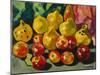 Still Life with Fruit; Nature Morte Aux Fruits, (Oil on Canvas)-Louis Valtat-Mounted Giclee Print