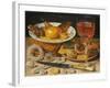 Still life with fruit, pastry and sweetmeat-Georg Flegel-Framed Giclee Print