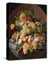 Still Life with Fruit-Severin Roesen-Stretched Canvas