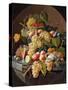 Still Life with Fruit-Severin Roesen-Stretched Canvas