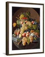 Still Life with Fruit-Severin Roesen-Framed Giclee Print