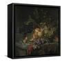 Still Life with Fruit-Jacob van Walscapelle-Framed Stretched Canvas