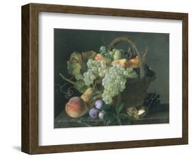 Still Life with Fruit-Jean A. Mouchet-Framed Giclee Print