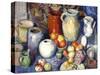 Still Life with Fruit-Joseph Sacks-Stretched Canvas