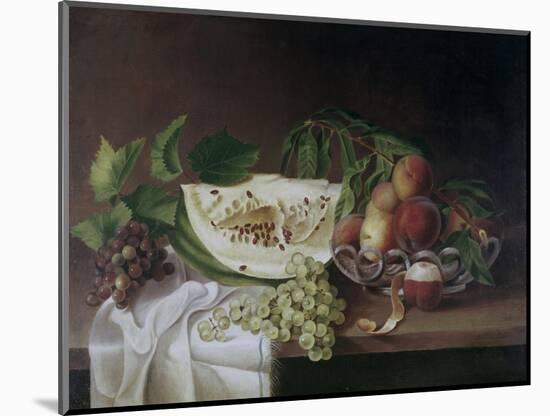 Still Life with Fruit-Charles Willson Peale-Mounted Giclee Print