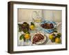 Still Life with Fruit,-Cristiana Angelini-Framed Giclee Print