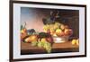 Still Life with Fruit-James Peale-Framed Art Print