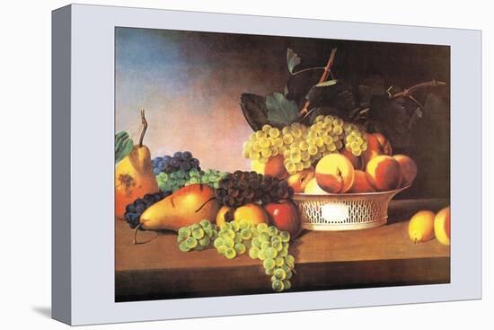 Still Life with Fruit-James Peale-Stretched Canvas