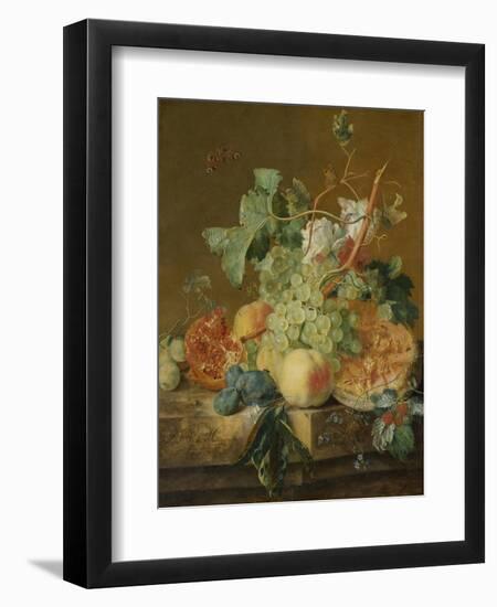 Still Life with Fruit-Jan van Huysum-Framed Art Print