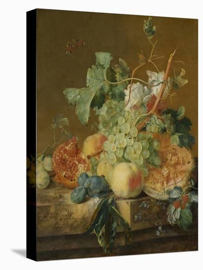 Still Life with Fruit-Jan van Huysum-Stretched Canvas