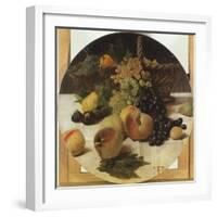 Still Life with Fruit-Federico Faruffini-Framed Giclee Print