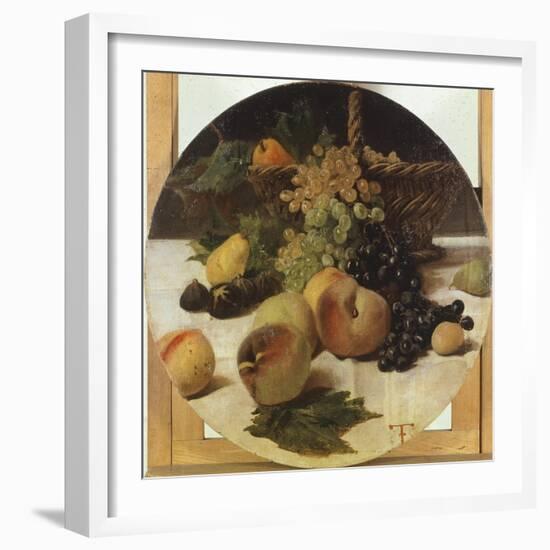 Still Life with Fruit-Federico Faruffini-Framed Giclee Print