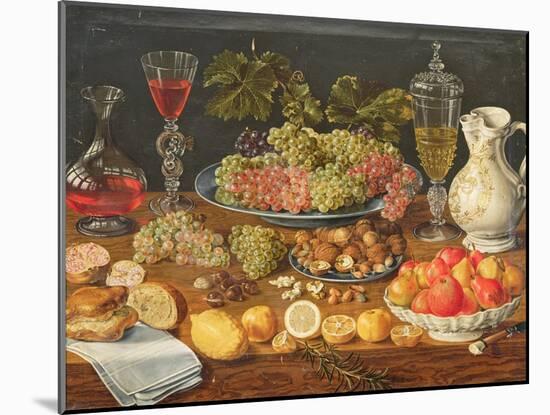 Still Life with Fruit-null-Mounted Giclee Print