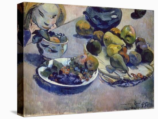 Still-Life with Fruits, 1888-Paul Gauguin-Stretched Canvas