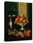 Still Life with Fruits and Game-null-Stretched Canvas