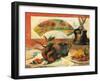 Still Life with Fruits-Paul Gauguin-Framed Art Print