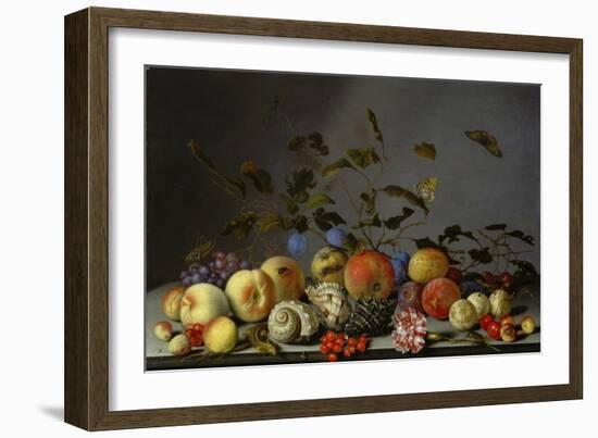 Still Life with Fruits-Balthasar van der Ast-Framed Giclee Print