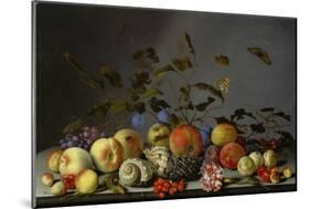 Still Life with Fruits-Balthasar van der Ast-Mounted Giclee Print