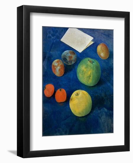 Still Life with Fruits-Kosjma Ssergej Petroff-Wodkin-Framed Premium Giclee Print