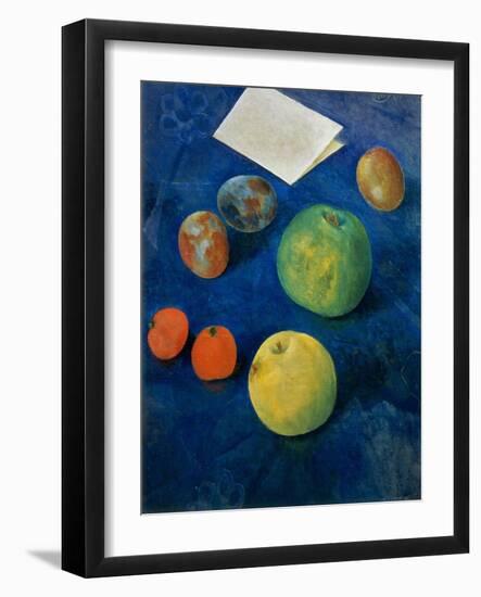 Still Life with Fruits-Kosjma Ssergej Petroff-Wodkin-Framed Giclee Print