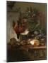 Still Life with Game and a Greek Stele: Allegory of Autumn-Georgius Jacobus Johannes van Os-Mounted Art Print