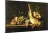 Still Life with Game and Fruit-Luis Menendez Or Melendez-Mounted Giclee Print