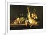 Still Life with Game and Fruit-Luis Menendez Or Melendez-Framed Giclee Print