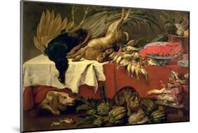 Still Life with Game and Lobster, c.1610-Frans Snyders Or Snijders-Mounted Giclee Print