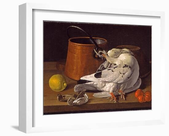 Still Life with Game, c.1770-Luis Egidio Melendez-Framed Giclee Print