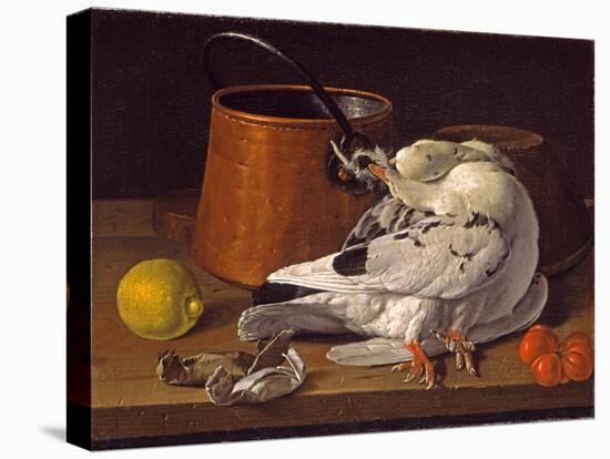 Still Life with Game, c.1770-Luis Egidio Melendez-Stretched Canvas