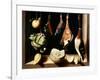 Still-Life with Game Fowl, 1600-1603-Juan Sanchez Cotan-Framed Giclee Print