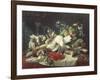 Still Life with Game-Lucas Schaefels-Framed Giclee Print