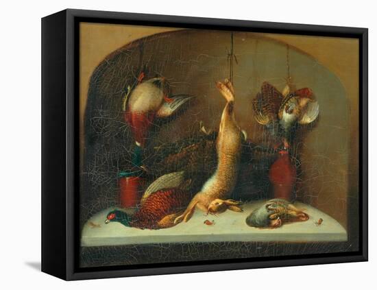 Still Life With Game-Benjamin Blake-Framed Stretched Canvas