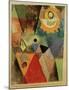 Still Life with Gas Lamp-Paul Klee-Mounted Giclee Print