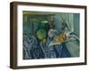 Still Life with Ginger Pot and Aubergine, 1890-Paul Cezanne-Framed Giclee Print