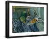 Still Life with Ginger Pot and Aubergine, 1890-Paul Cezanne-Framed Giclee Print