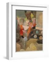 Still Life with Gladioli; Gladiolen Still Leben-Paul Klee-Framed Giclee Print