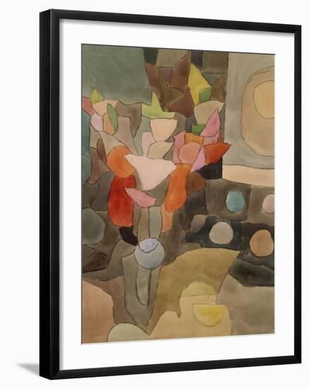 Still Life with Gladioli; Gladiolen Still Leben-Paul Klee-Framed Giclee Print