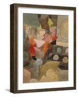 Still Life with Gladioli; Gladiolen Still Leben-Paul Klee-Framed Giclee Print