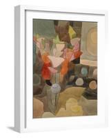 Still Life with Gladioli; Gladiolen Still Leben-Paul Klee-Framed Giclee Print