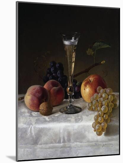 Still Life with Glass of Champagne-Filipo Or Frederico Bartolini-Mounted Giclee Print