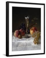 Still Life with Glass of Champagne-Filipo Or Frederico Bartolini-Framed Giclee Print