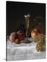 Still Life with Glass of Champagne-Filipo Or Frederico Bartolini-Stretched Canvas