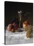 Still Life with Glass of Champagne-Filipo Or Frederico Bartolini-Stretched Canvas