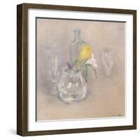 Still Life with Glass-Joyce Haddon-Framed Giclee Print