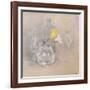 Still Life with Glass-Joyce Haddon-Framed Giclee Print